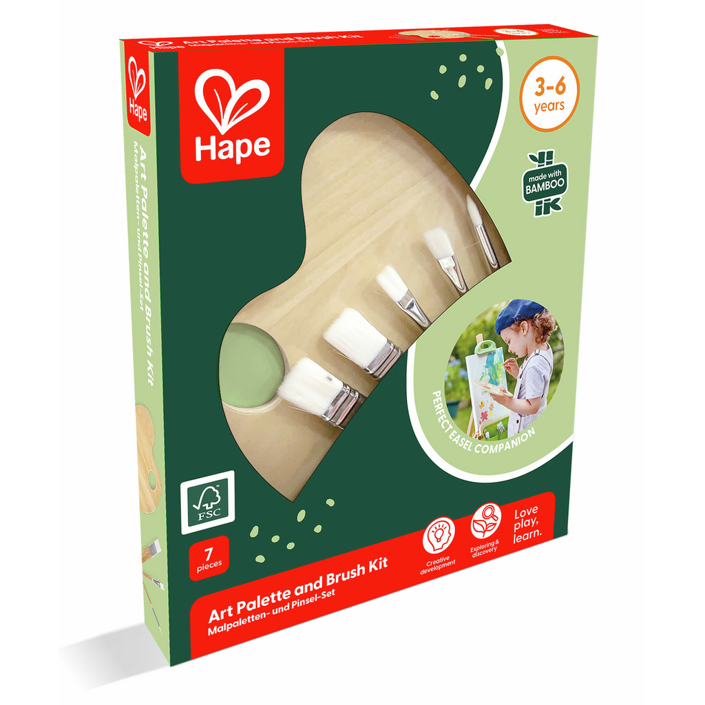 Art Palette and Brush Kit Art Palette and Brush Kit