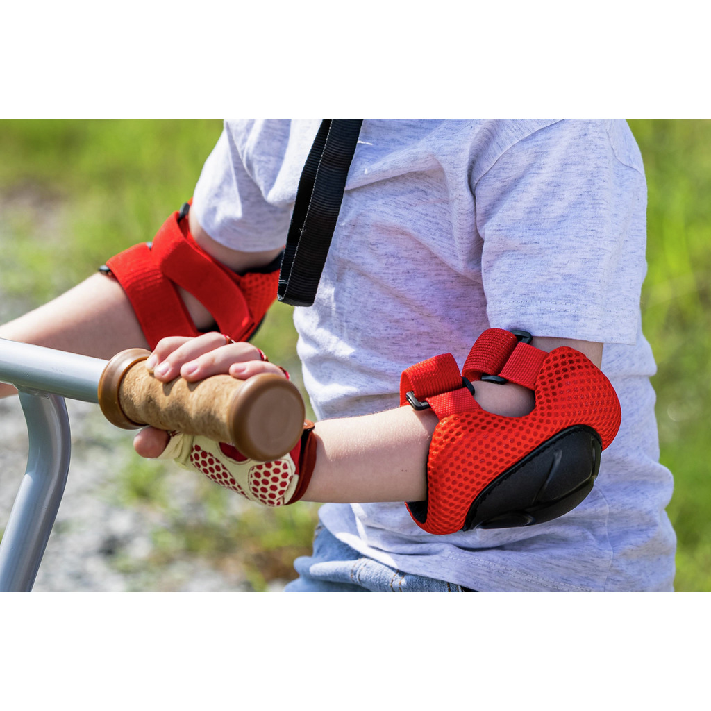 Adventurer Knee and Elbow, Red Adventurer Knee and Elbow, Red