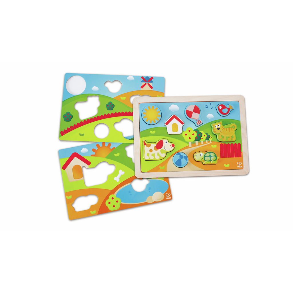 Sunny Valley Puzzle 3 in 1