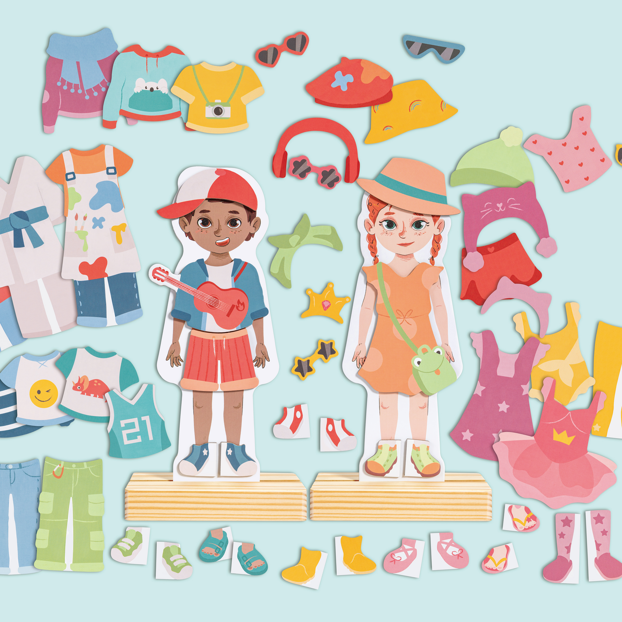 Dress-Up Magnetic Puzzle Dress-Up Magnetic Puzzle