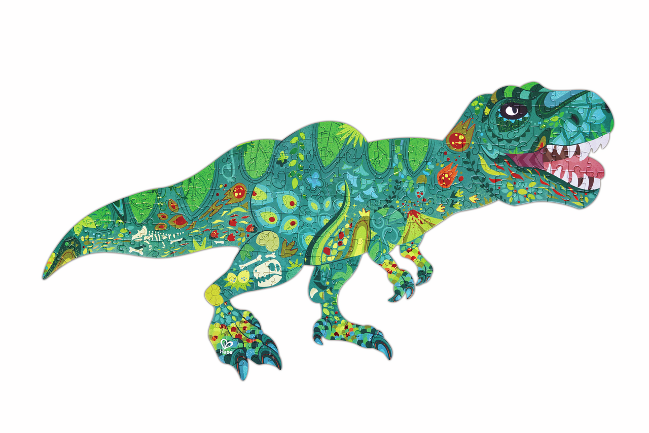 Dinosaur Shimmer Floor Puzzle - 200pcs