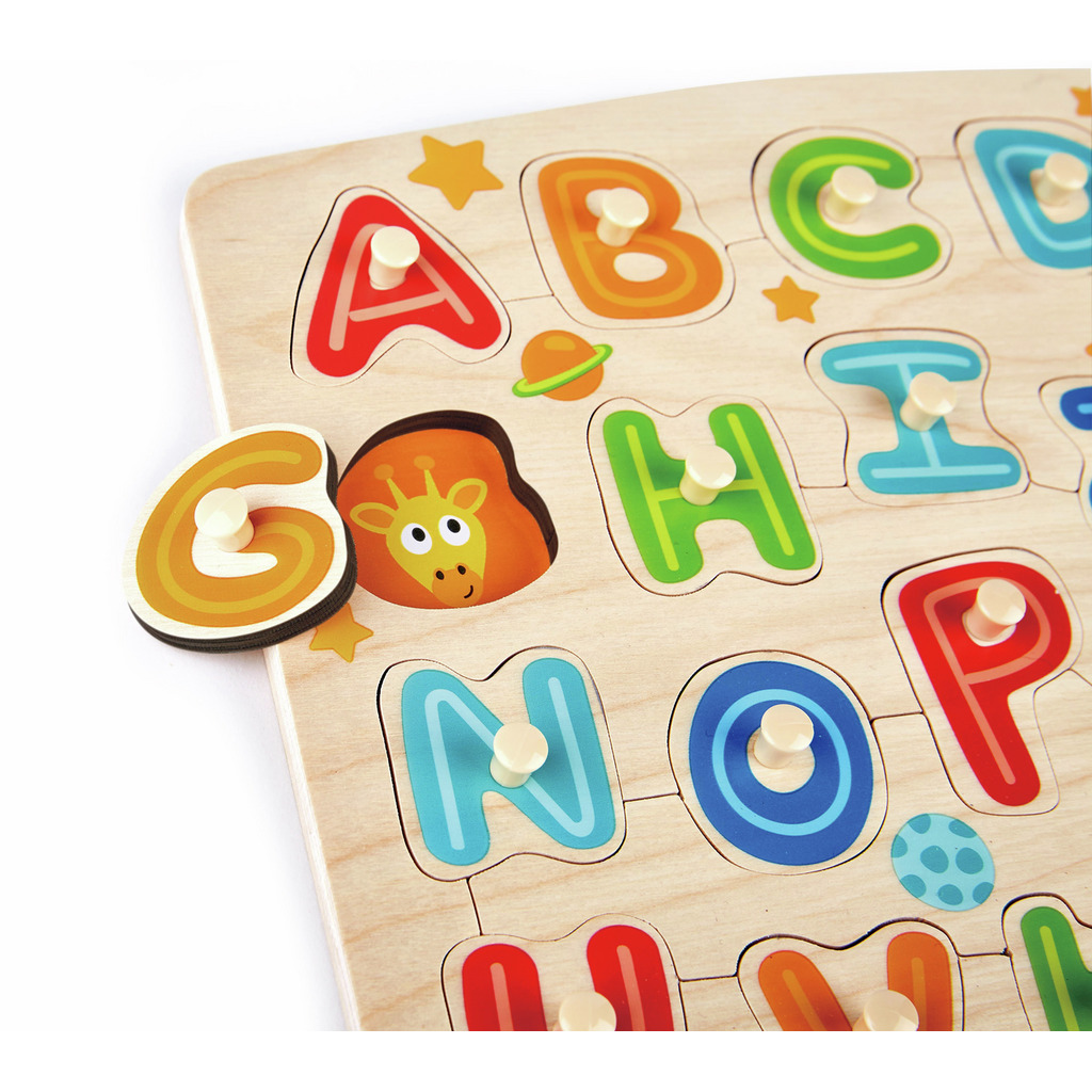 Alphabet Peg Puzzle