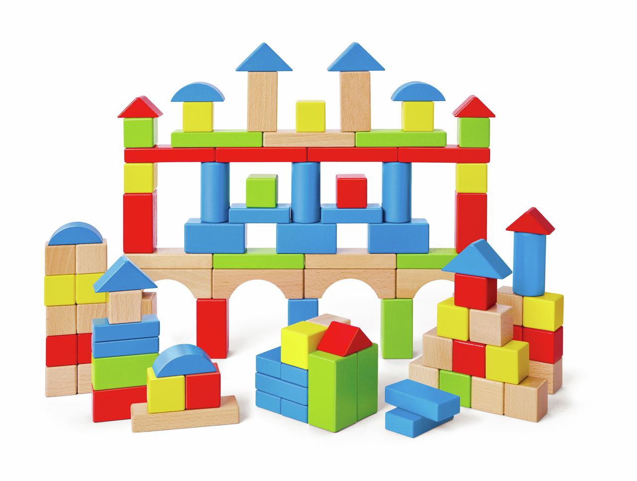 Build Up and Away Blocks - 100 pcs.
