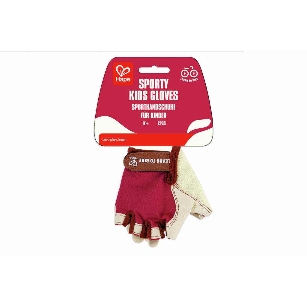 Sporty Kids Gloves, Red