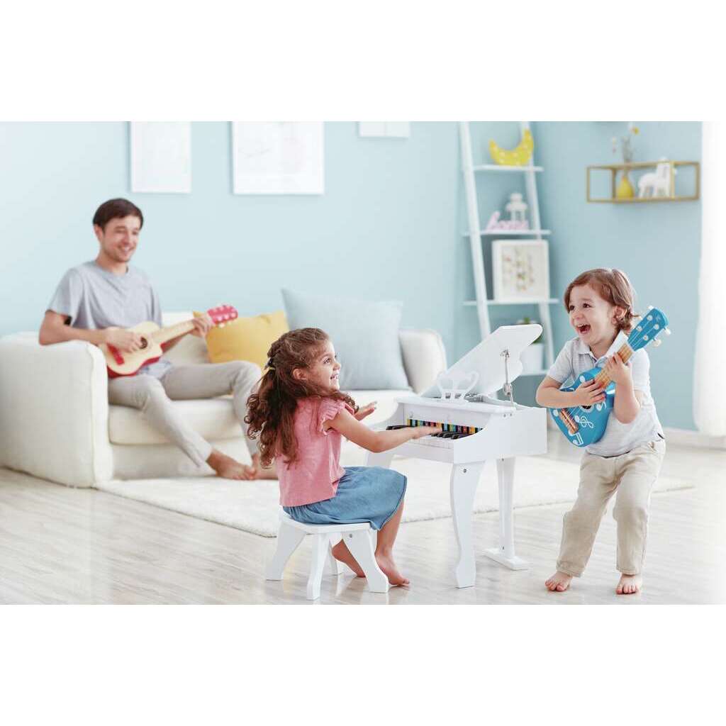 Deluxe Grand Piano - White