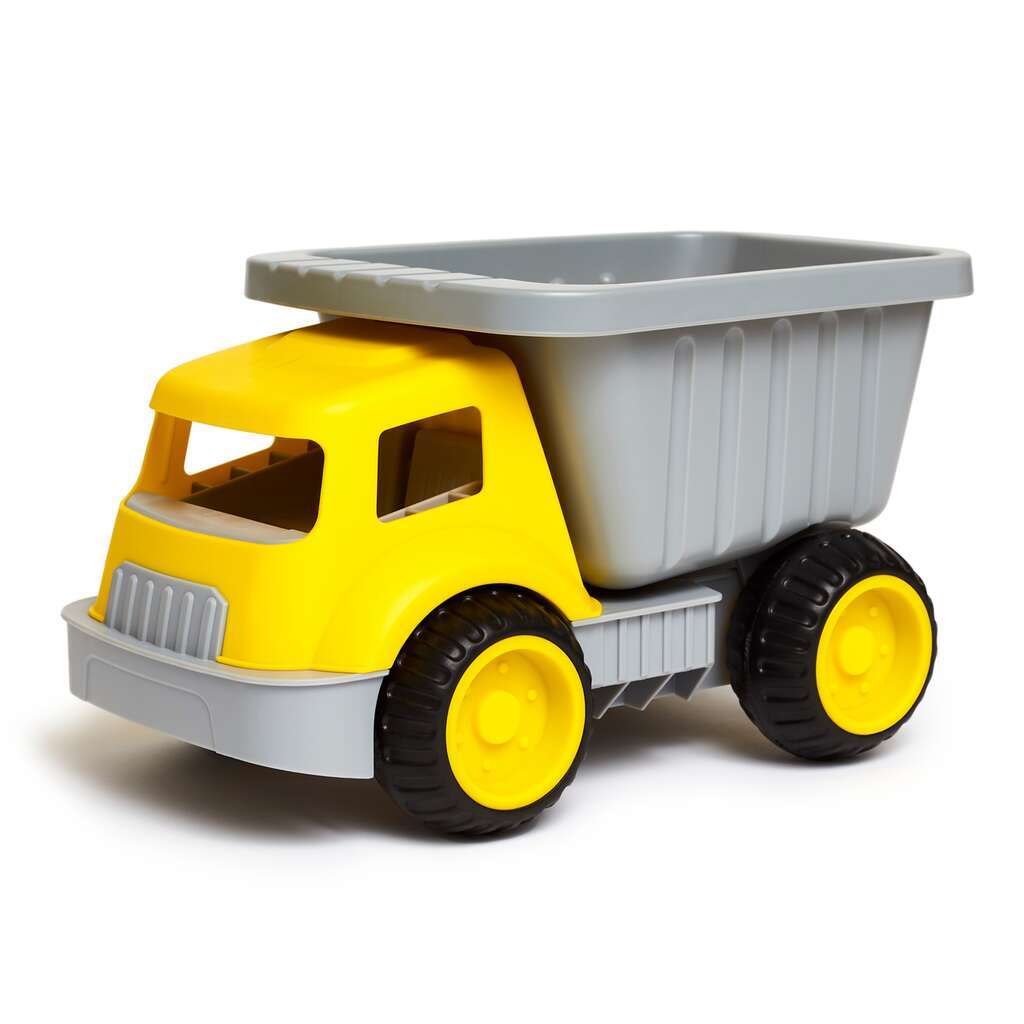 Load & Tote Dump Truck, yellow-grey (2 pcs.)