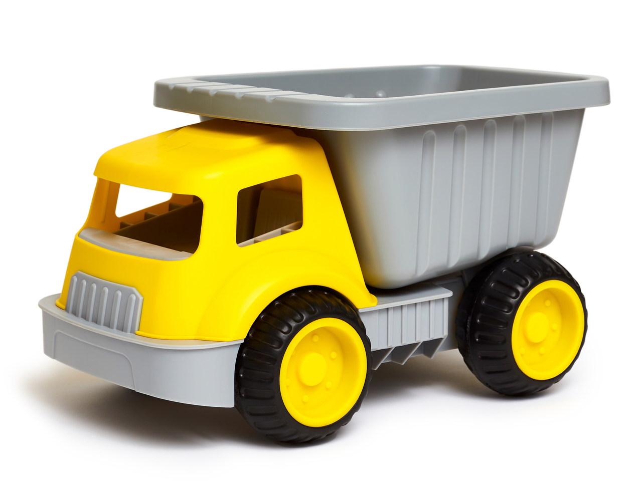 Load & Tote Dump Truck, yellow-grey (2 pcs.)