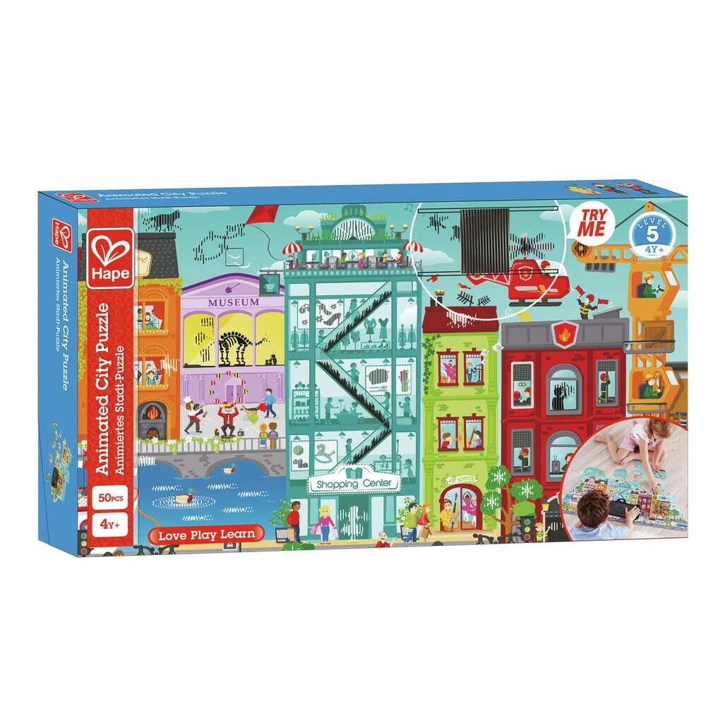 Animated City Puzzle Animated City Puzzle