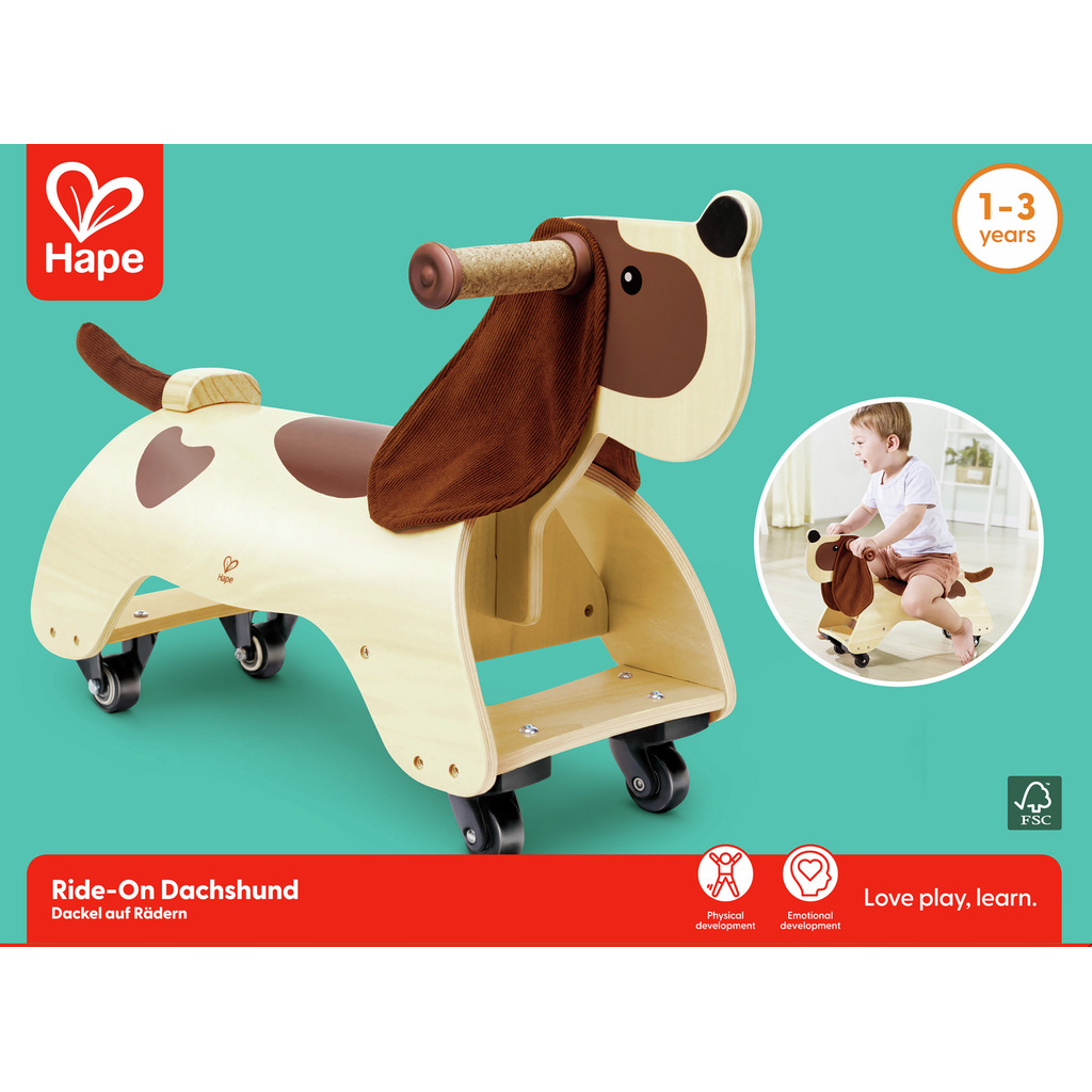 Ride-On Dachshund