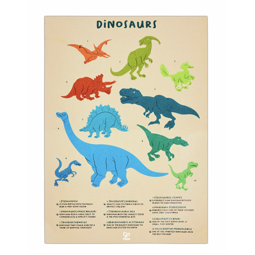 Dinosaur Shimmer Floor Puzzle - 200pcs