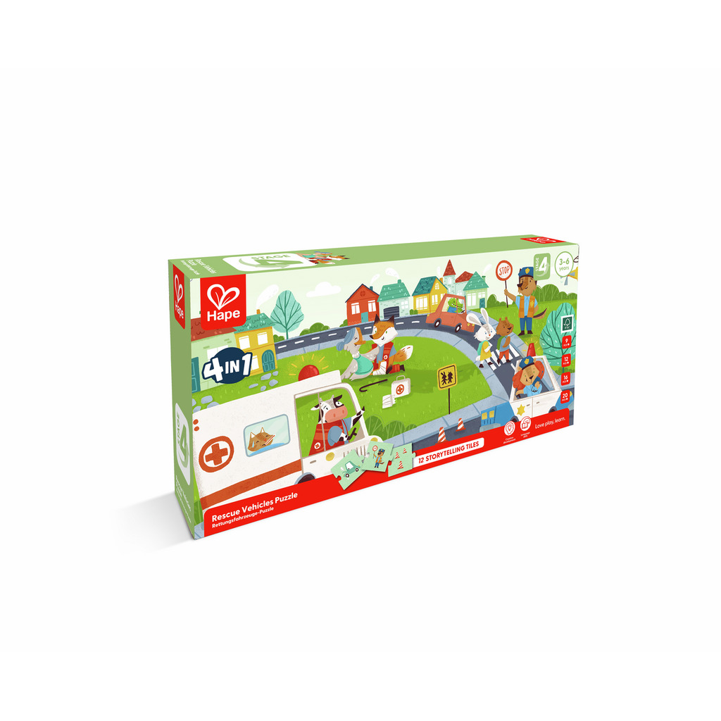 Rescue Vehicles Puzzle Rescue Vehicles Puzzle